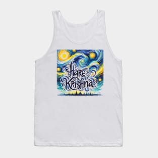 Starry Night Hare Krishna Tank Top